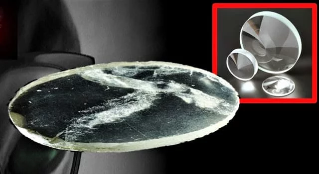 La pieza de cristal de roca